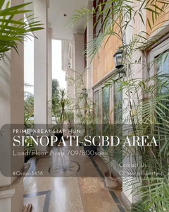Rumah Mewah Siap Huni di Widya Candra Senopati SCBD Jakarta Selatan