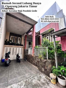 Rumah Second Lubang Buaya Jakarta Timur Dekat Asrama Haji