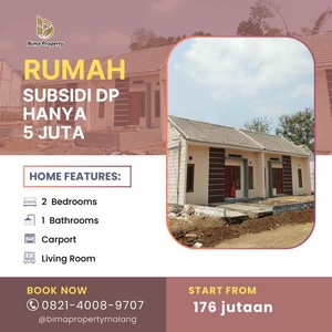 Rumah Subsidi Shgb Dp 5 Juta Area Malang Kabupaten