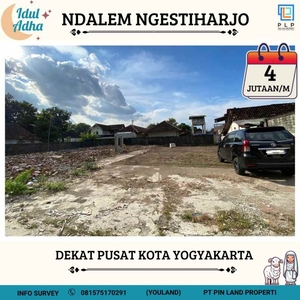 Tanah Dekat Pusat Kota Yogyakarta Mulai 4 Jutaan Per Meter