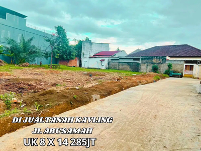 Tanah dekat simpang lima sukabangun II Jl.Abusamah Palembang