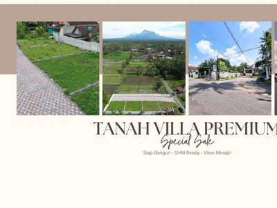 Tanah Ideal Villa di Jakal Km 10 Jogja, View Merapi