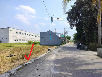 Tanah Murah Sleman, Utara Pasar Cebongan; 300 meter Jl. Purbaya