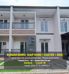 Townhouse exclusive di Ciater BSD Serpong