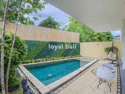 Villa Modern bernuansa putih, Benoa, Bali