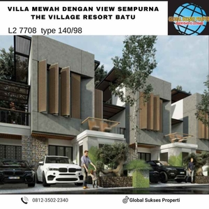 Villa Modern Super Murah Strategis Di Village Resort Kota Batu