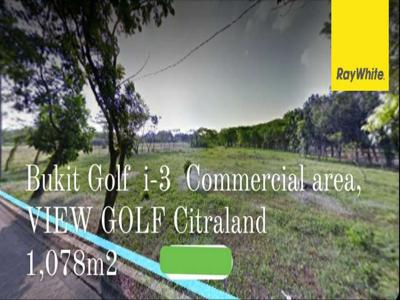 Dijual Tanah Kavling di Bukit Golf, Citraland (Radial Road), Surabaya