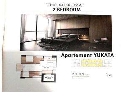 Dijual yukata suites apartemen, alam sutera