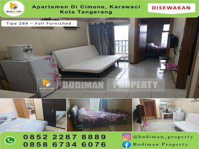 Disewakan apartemen 2bedroom fully furnish dengan pemandangan City