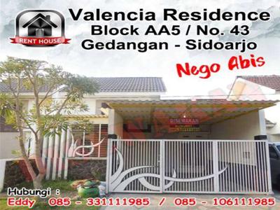DiSEWAkan Valencia Residence, Puri Surya Jaya - Murah - Harga Nego