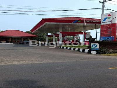 Pom bensin Gilimanuk Bali Denpasar pinggir jalan raya + surat-suratnya