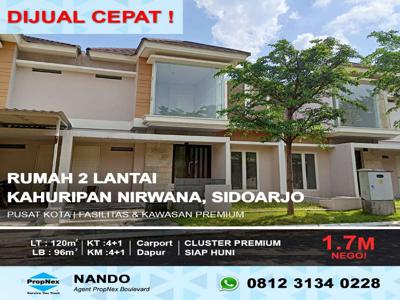 RUMAH MEWAH 2lt KAHURIPAN NIRWANA HANYA 1.7M