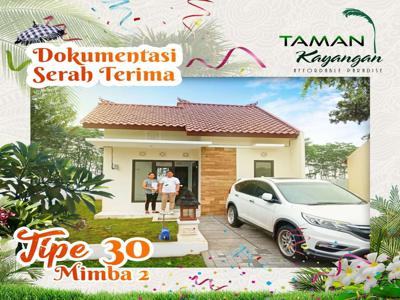 RUMAH READY STOK DI TAMAN KAYANGAN TIPE MIMBA-1 LB 30 (1 K.TIDUR)