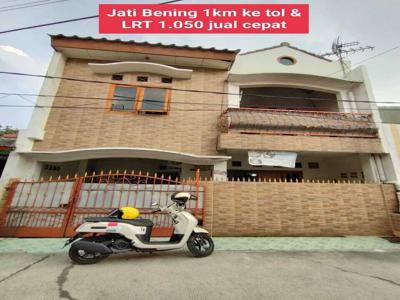 Rumah second 2 lantai terawat di Jati Bening dkt tol & LRT Bekasi