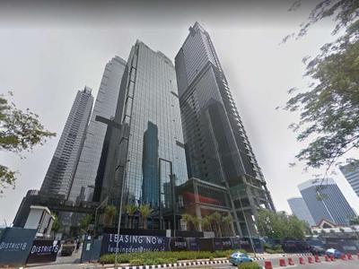 Sewa Kantor Treasury Tower Luas 318 m2 Furnished SCBD Jakarta Selatan