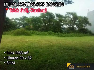 Tanah Kavling Rumah Perumahan Teluk Bukit Darmo Golf View Citraland