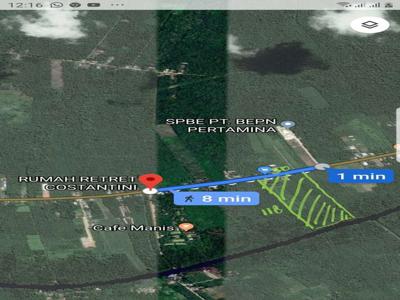 Tanah Tepi Jalan Trans Kalimantan Desa Korek, Kubu Raya