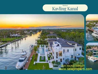 Kavling Kanal Derawan Pik2 Parkir Kapal Langsung Depan Rumah