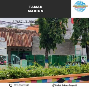 Tanah Luas Untuk Sekolahhotelgudangpusat Perbelanjaan Di Madiun