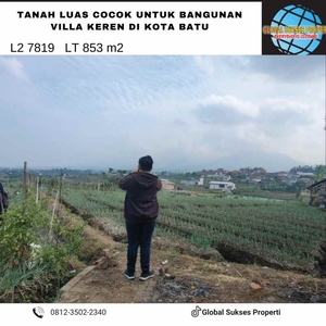 Tanah Murah Strategis View Pegunungan Strategis Di Junrejo Kota Batu