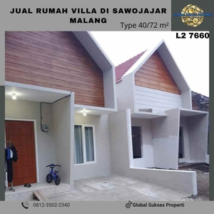 Villa Scandinavian Murah Sejuk Jalan Aspal Area Fasum Sawojajar Malang
