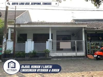 Dijual Rumah 1 lantai lingkungan Nyaman & Asri Di Griyaloka /ARB50
