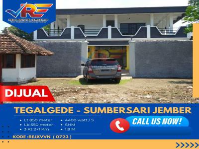 DIJUAL RUMAH DI TEGAL GEDE JEMBER