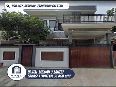 DIJUAL RUMAH MEWAH 3 LANTAI GRIYA LOKA \AHB103