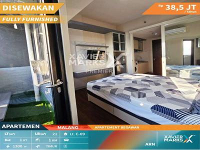 Disewakan Apartemen Begawan Full Furnished Tipe Studio Kota Malang