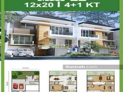 Disewakan Rumah Golf Island Tipe Maple Uk 12x20 Lokasi Bagus