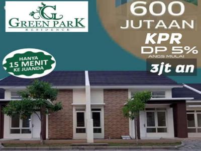 Green park residence, hunian millenial strategis & terjangkau