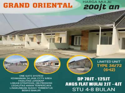 Perum Grand Oriental, rumah murah pasti ACC SDA kota