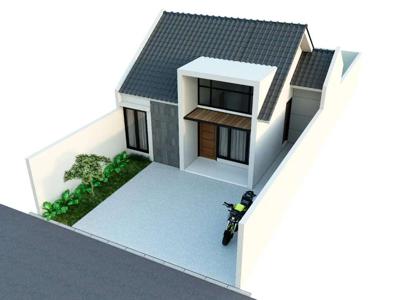 Rumah baru type 55/136 di Purwokerto Selatan