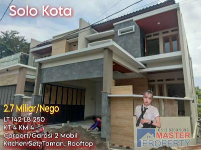 Rumah Baru Mewah Murah Solo Kota Sumber Banjarsari Dekat RI 1