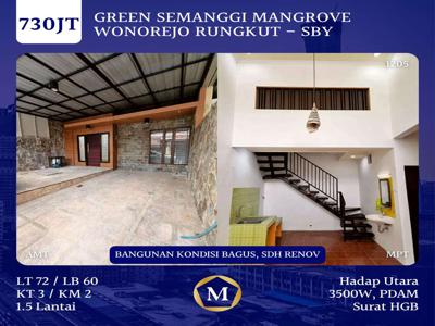 Rumah Green Semanggi Mangrove Sdh Renov Dkt Sukolilo Dian Regency