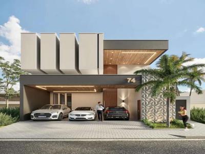 RUMAH KOST BESAR DESAIN MODERN FUTURISTIK