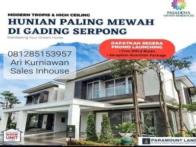 Rumah mewah 6 kamar PASADENA GRAND RESIDENCES sisa 2 unit badan 7man