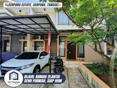 Rumah Semi Furnished 2 Lantai Siap Huni SERPONG ESTATE /DN52
