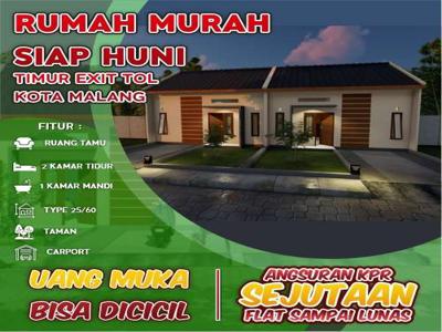 Rumah Subsidi Murah Adem Dekat Kampus 2 UM Malang