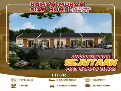 Rumah Subsidi Murah Suasan Villa Dekat Tol Malang