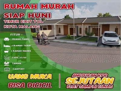 Rumah Subsidi Suasana Villa Dekat Bandara Malang