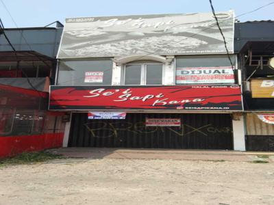 Dijual ruko eks Restaurant di pinggir jalan Siliwangi, Pamulang