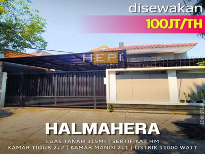 Disewakan Rumah di Halmahera Semarang