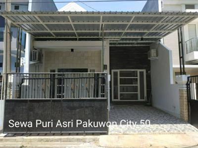 Disewakan rumah siap huni full furnish puri asri pakuwon city