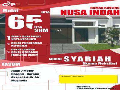 Kavling Syariah Murah Di Nusa Indah Kepanjen Malang