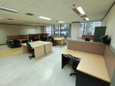 Sewa Kantor Full Furnish 160 m2 di Palma One Kuningan, Hrg Nego