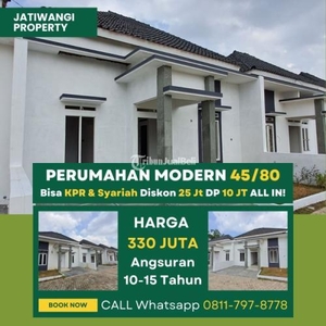 Jual Rumah Baru Murah Tipe 45/50 Dapur Carport 2KM 2KT Perumahan KPR Syariah DP Murah Lokasi Strategis - Bandar Lampung