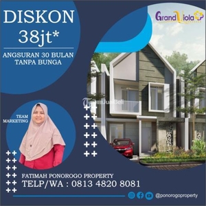 Jual Rumah Baru One Gate System dalam Perumahan Syariah - Ponorogo