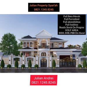Rumah 2 Lantai Super Mewah & Megah FULL FURNISH, Bogor | L. Tanah700m²