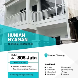 Rumah Kabupaten Bandung Selatan Promo Akhir Tahun